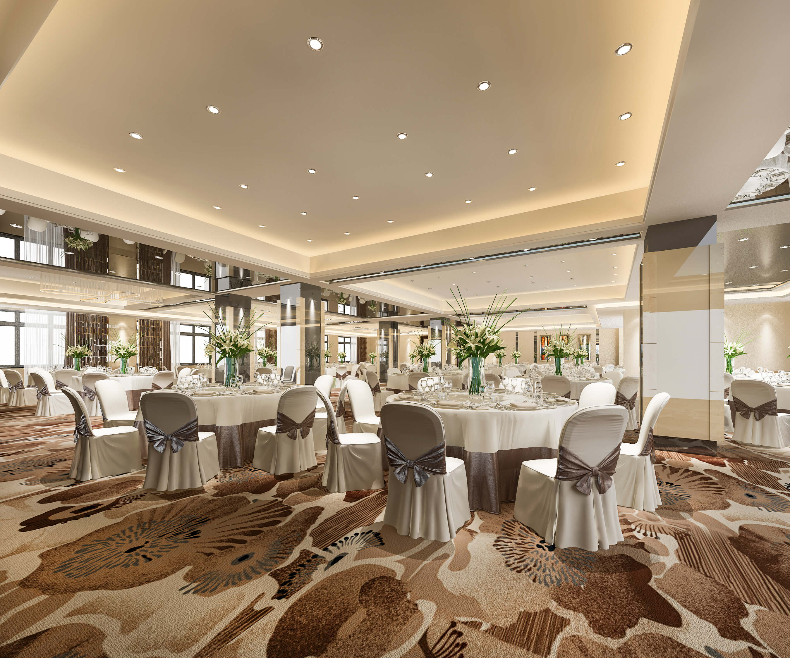 Banquet hall amenities